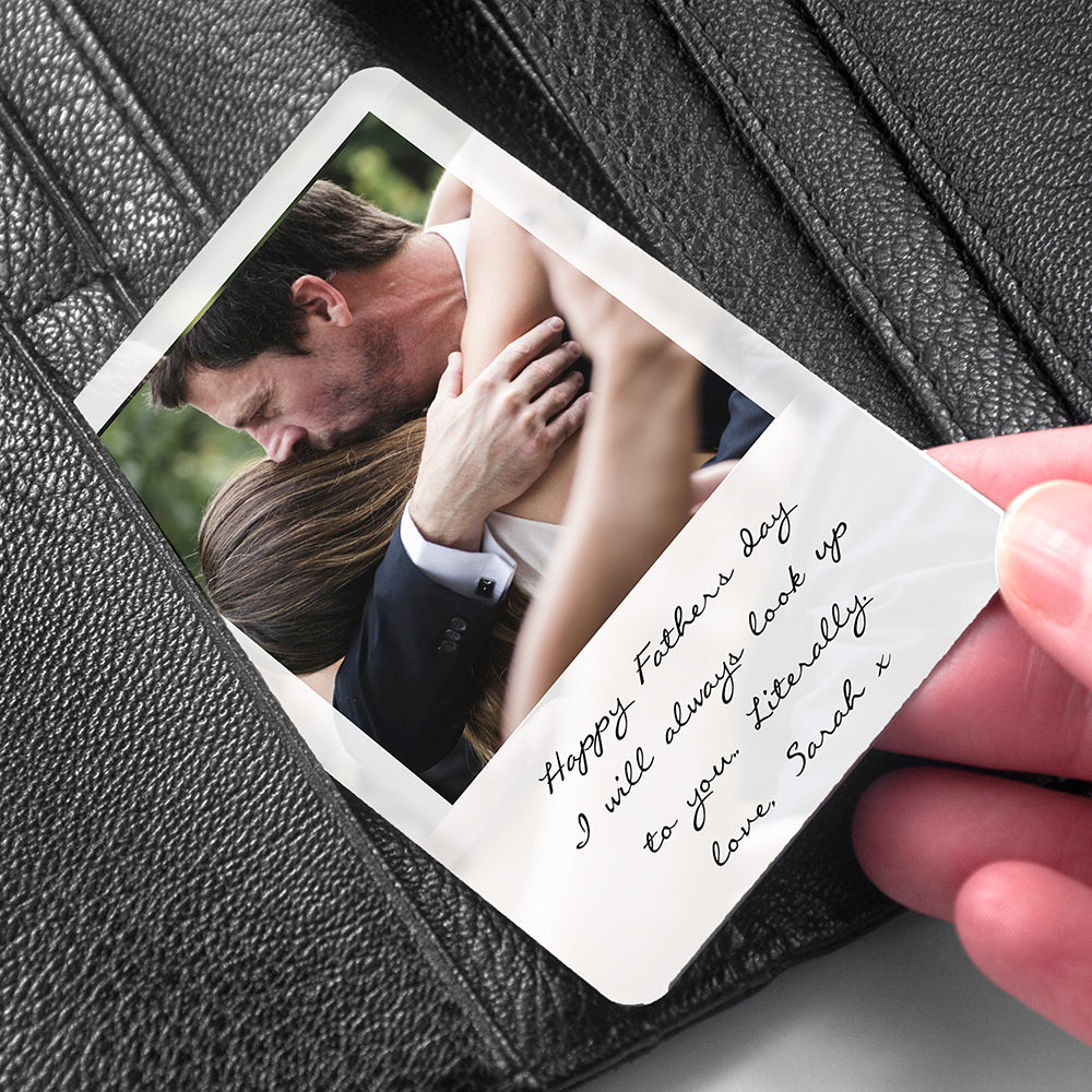 Personalised Dad's Photo Wallet Keepsake - treat-republic