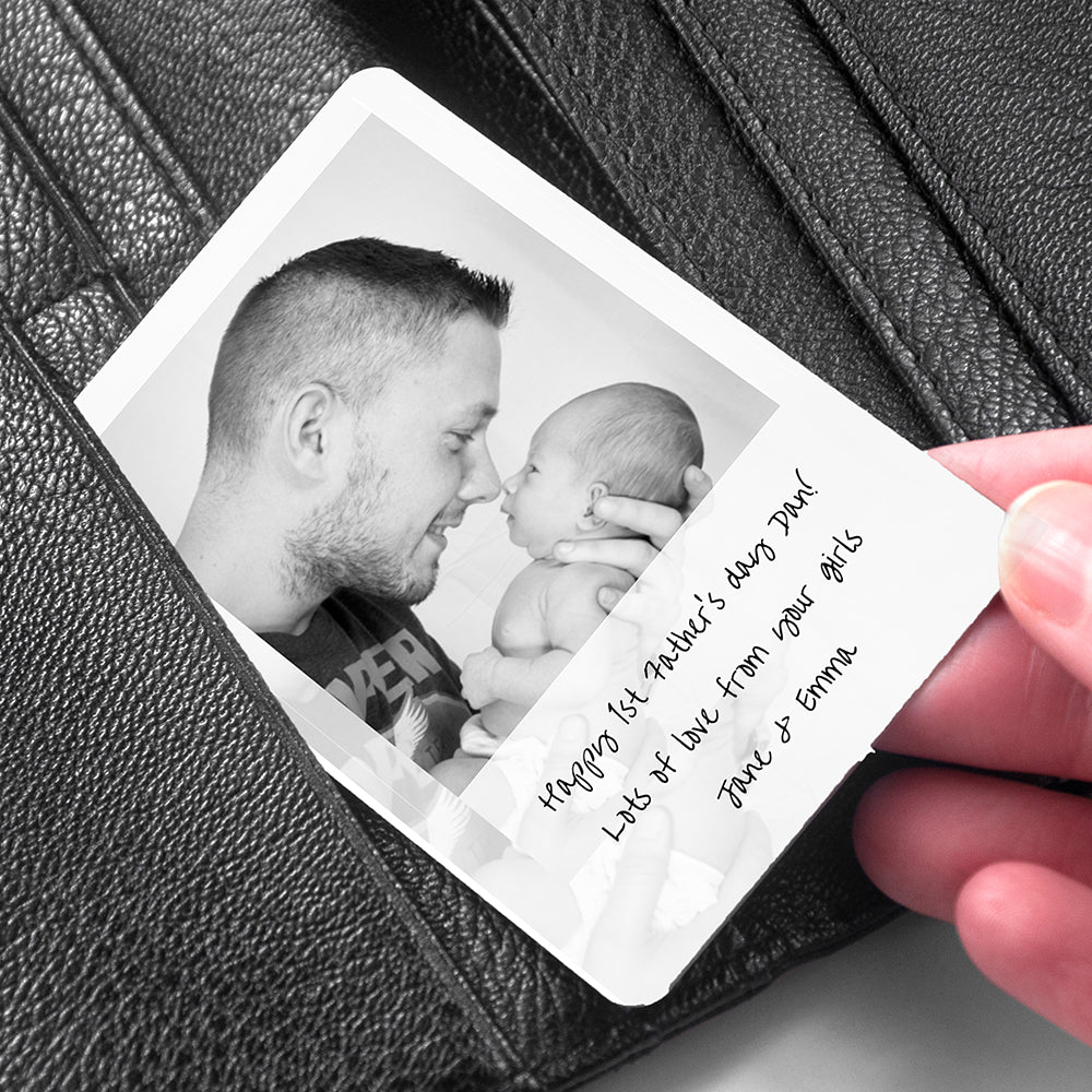 Personalised Dad's Photo Wallet Keepsake - treat-republic