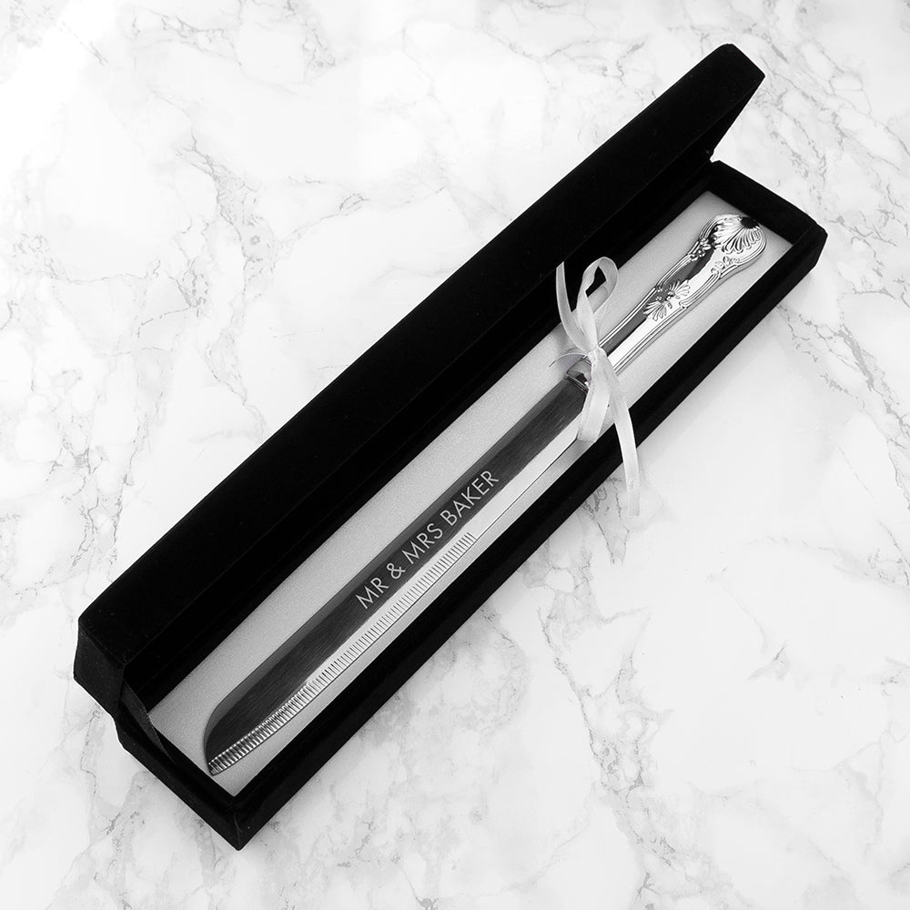 Personalised Wedding Cake Knife - treat-republic