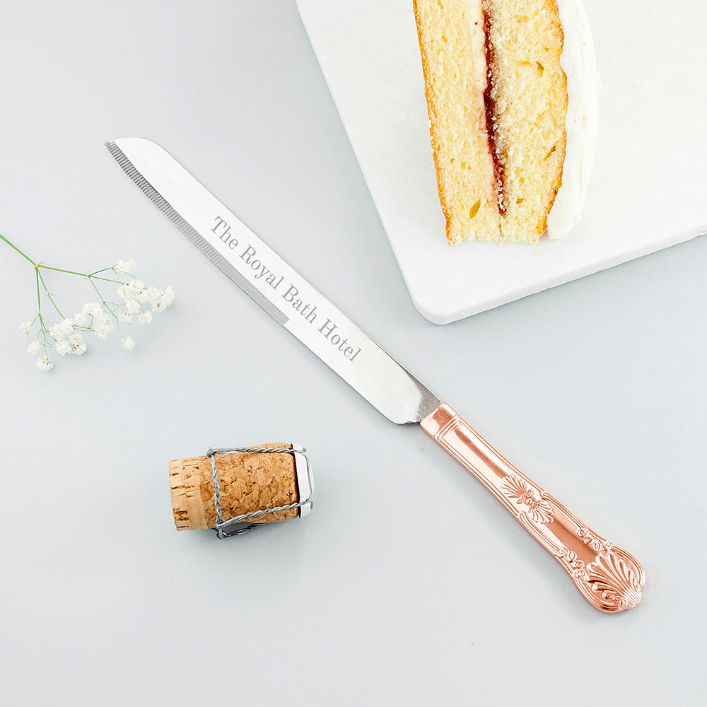 Personalised Wedding Cake Knife - treat-republic