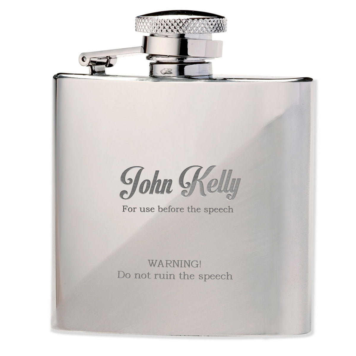 Best Man 6oz Hip Flask - treat-republic