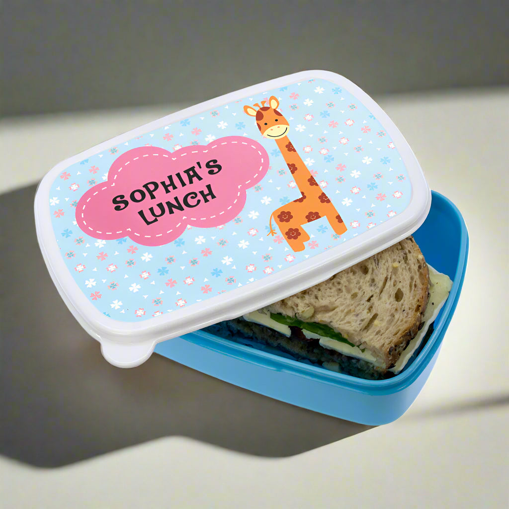 Cute Giraffe Character Lunch Box - treat-republic