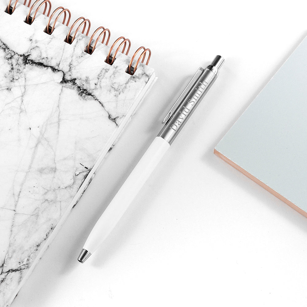 Engraved Classic Script Ballpoint Pen - treat-republic