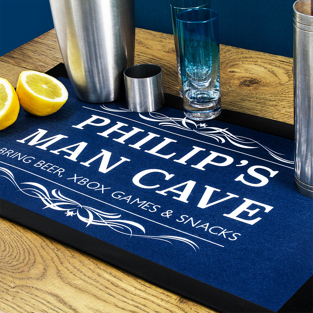 Gentlemen's Man Cave Bar Mat - treat-republic