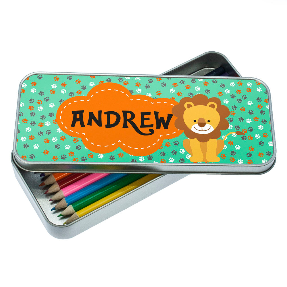 Happy Lion Pencil Case - treat-republic