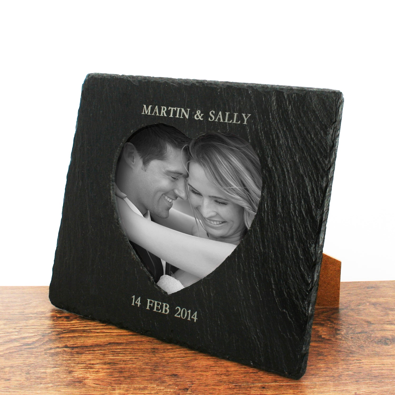 Heart Slate Photoframe - treat-republic