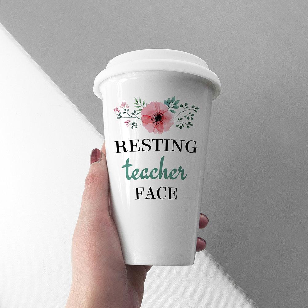 Personalised Teacher's Fuel Travel Mug - treat-republic