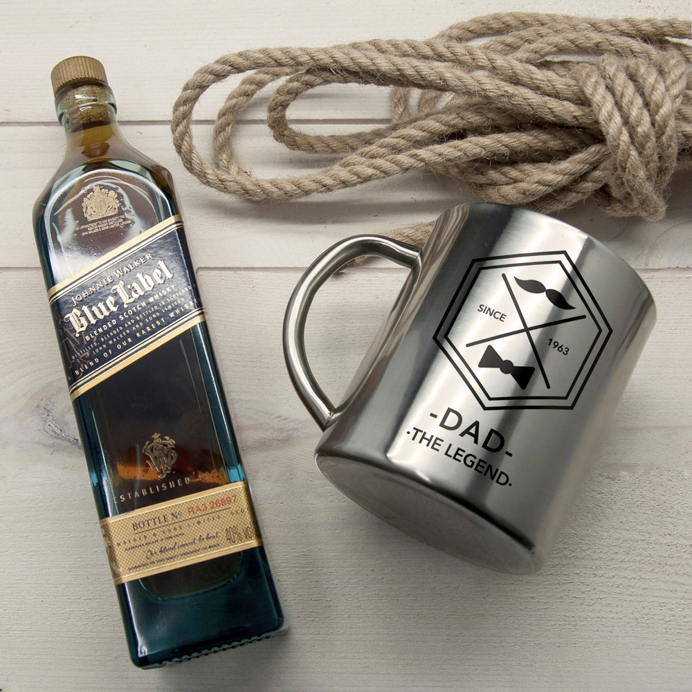 Legend Dad's Stainless Steel Mug - treat-republic
