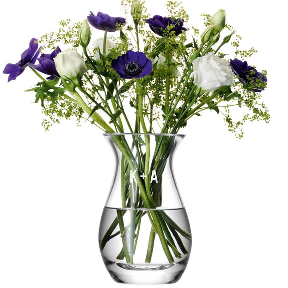 LSA Monogrammed Posy Vase - treat-republic