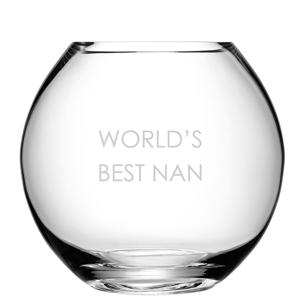 LSA Personalised Round Vase - treat-republic