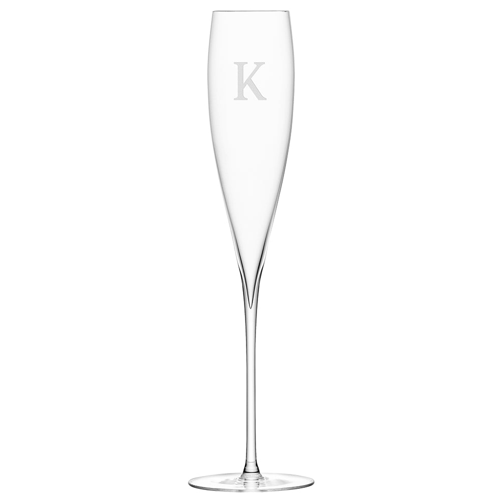 LSA Personalised Savoy Champagne Flutes - treat-republic