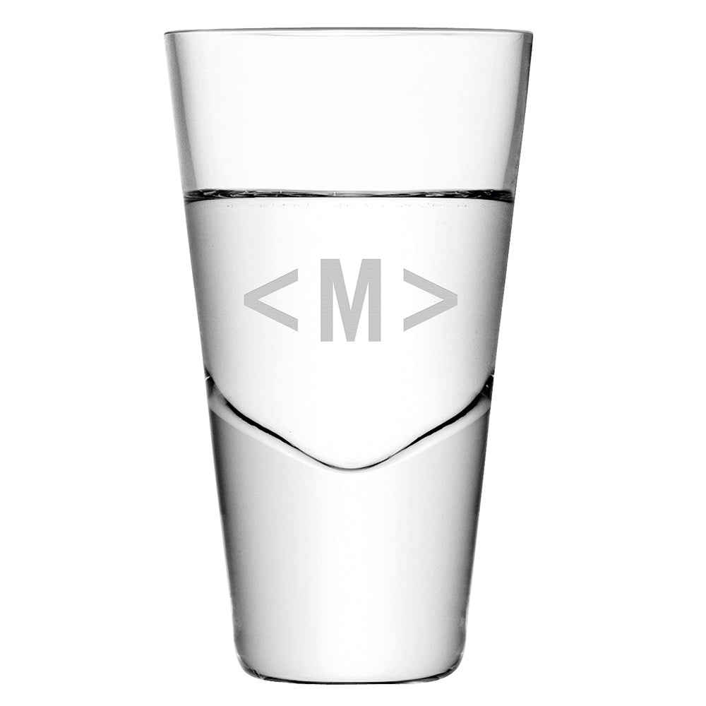 Monogrammed LSA Vodka Shot Glass - treat-republic
