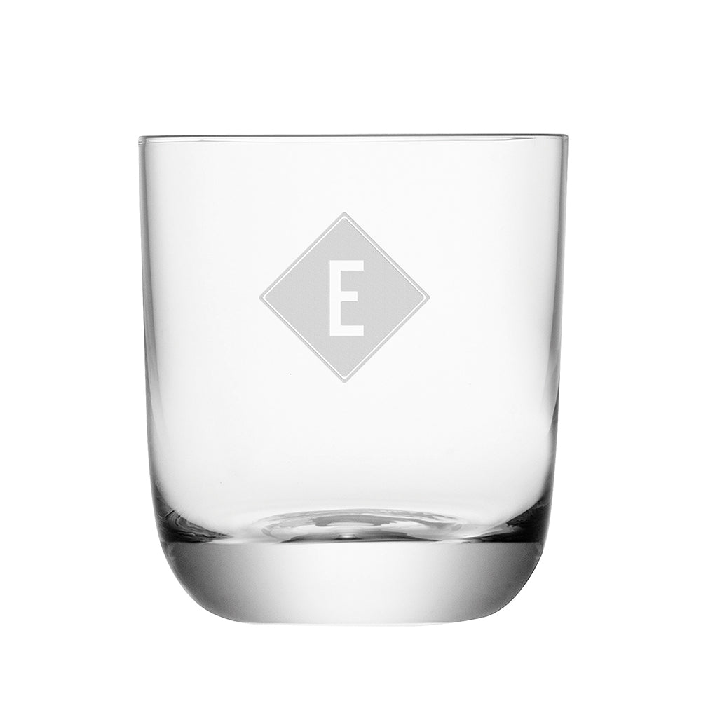 Monogrammed Hamilton Whiskey Tumbler - treat-republic