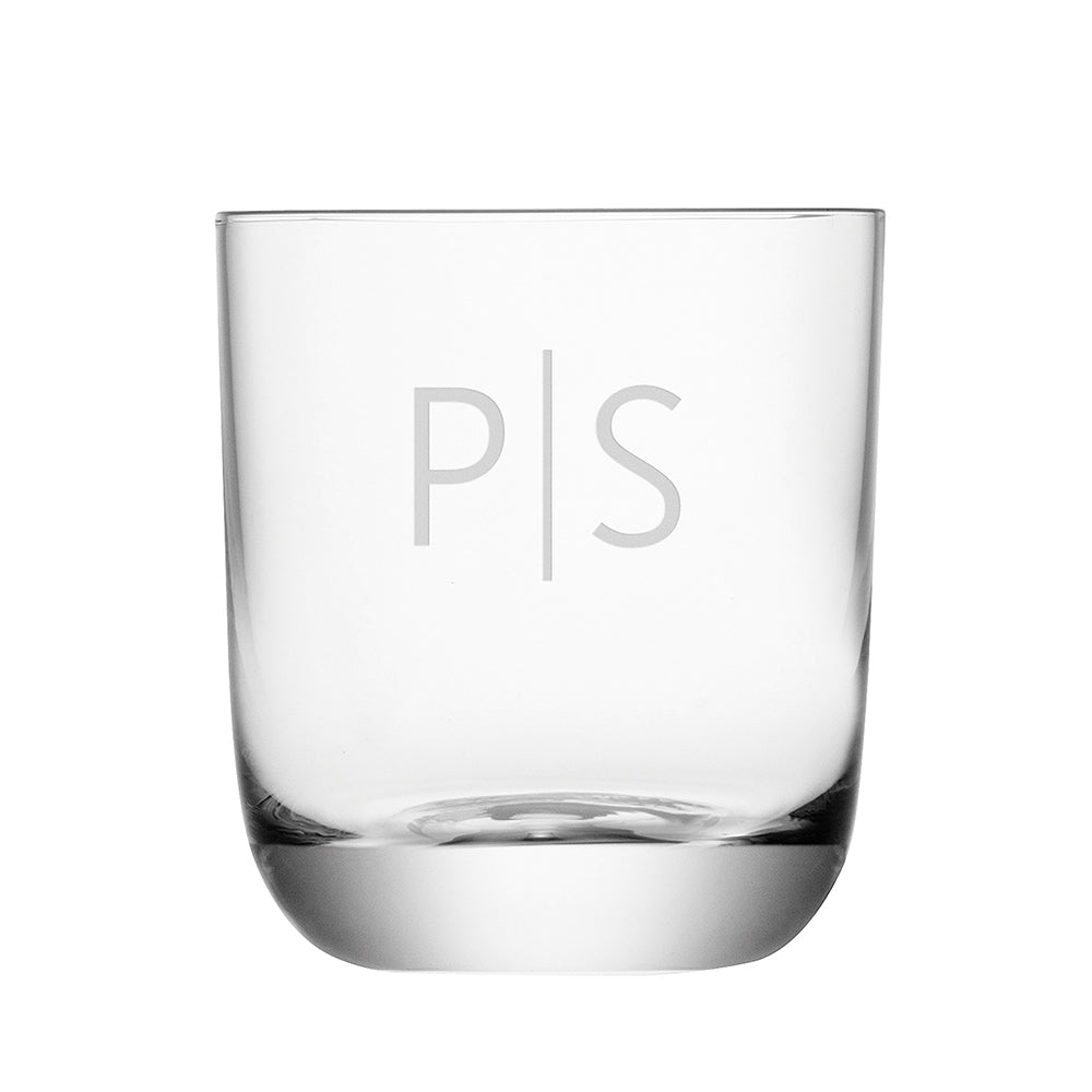 Monogrammed Hamilton Whiskey Tumbler - treat-republic