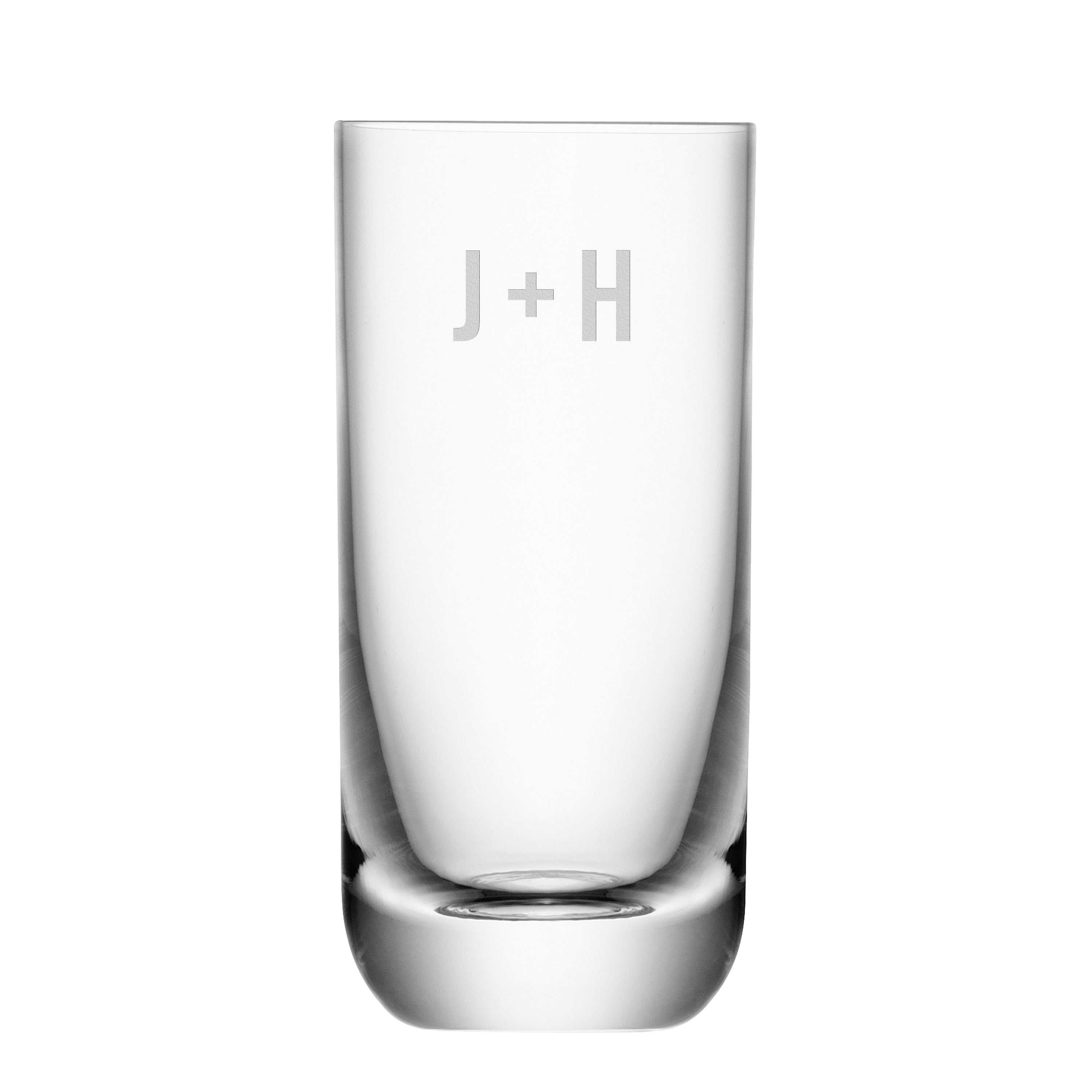 Monogrammed Hamilton Highball Glass - treat-republic