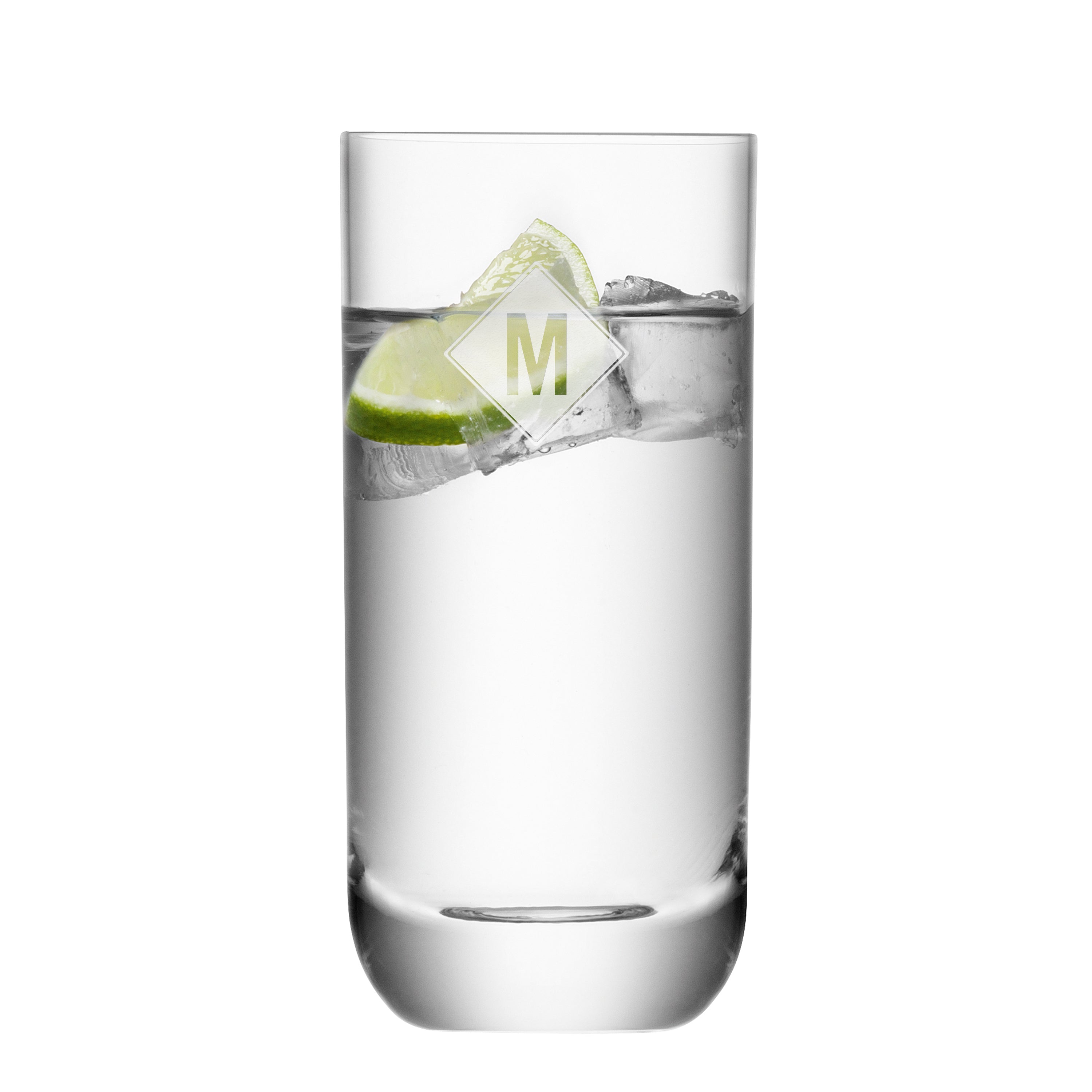 Monogrammed Hamilton Highball Glass - treat-republic