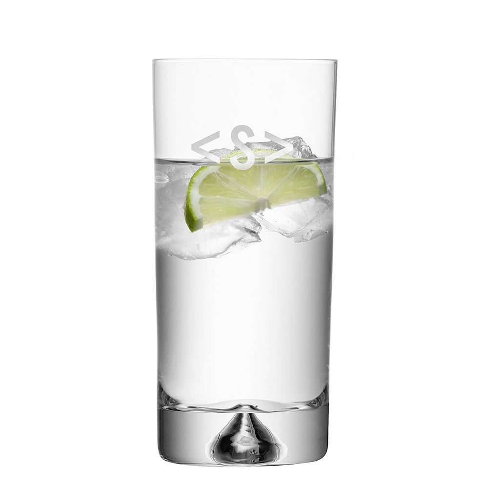 Monogrammed Pyramid Highball - treat-republic