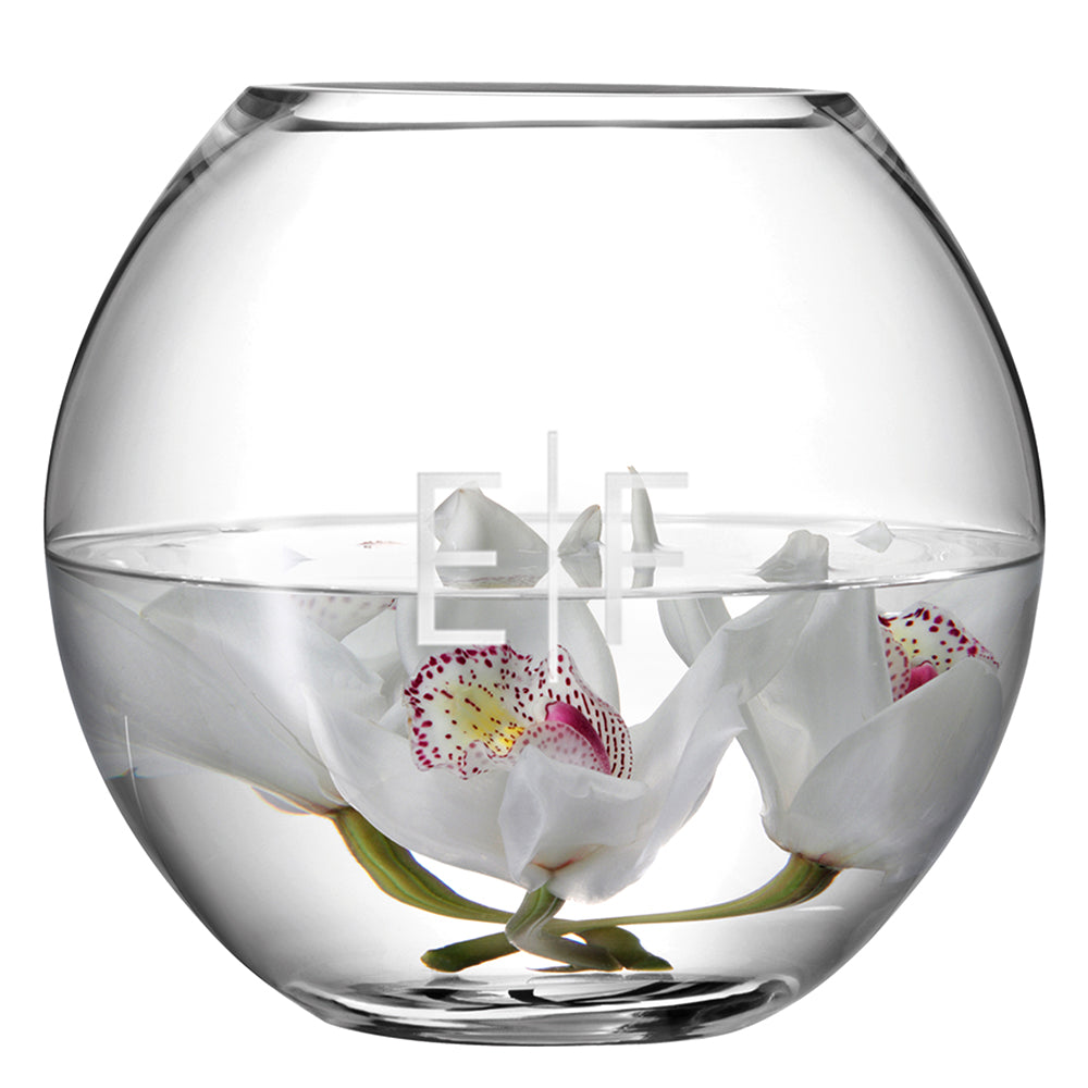 LSA Monogrammed Round Vase - treat-republic