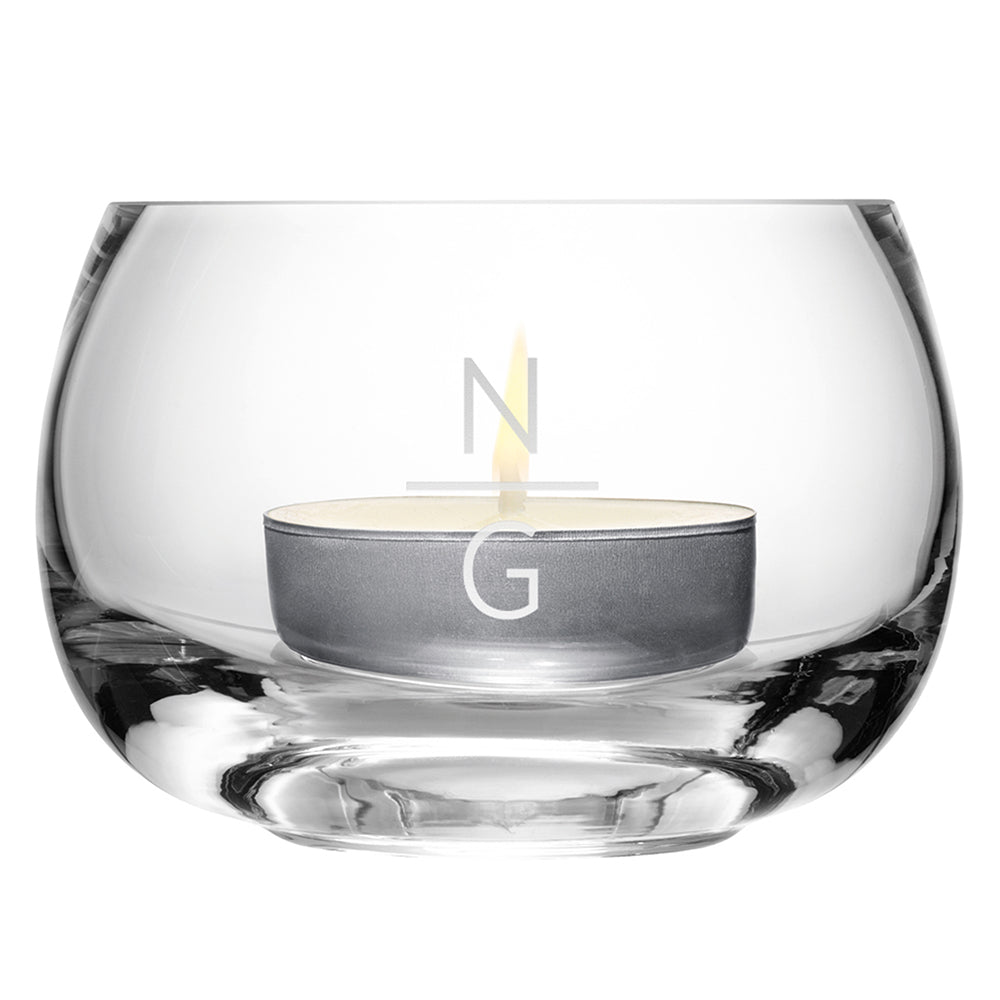 LSA Monogrammed Tealight Holder - treat-republic