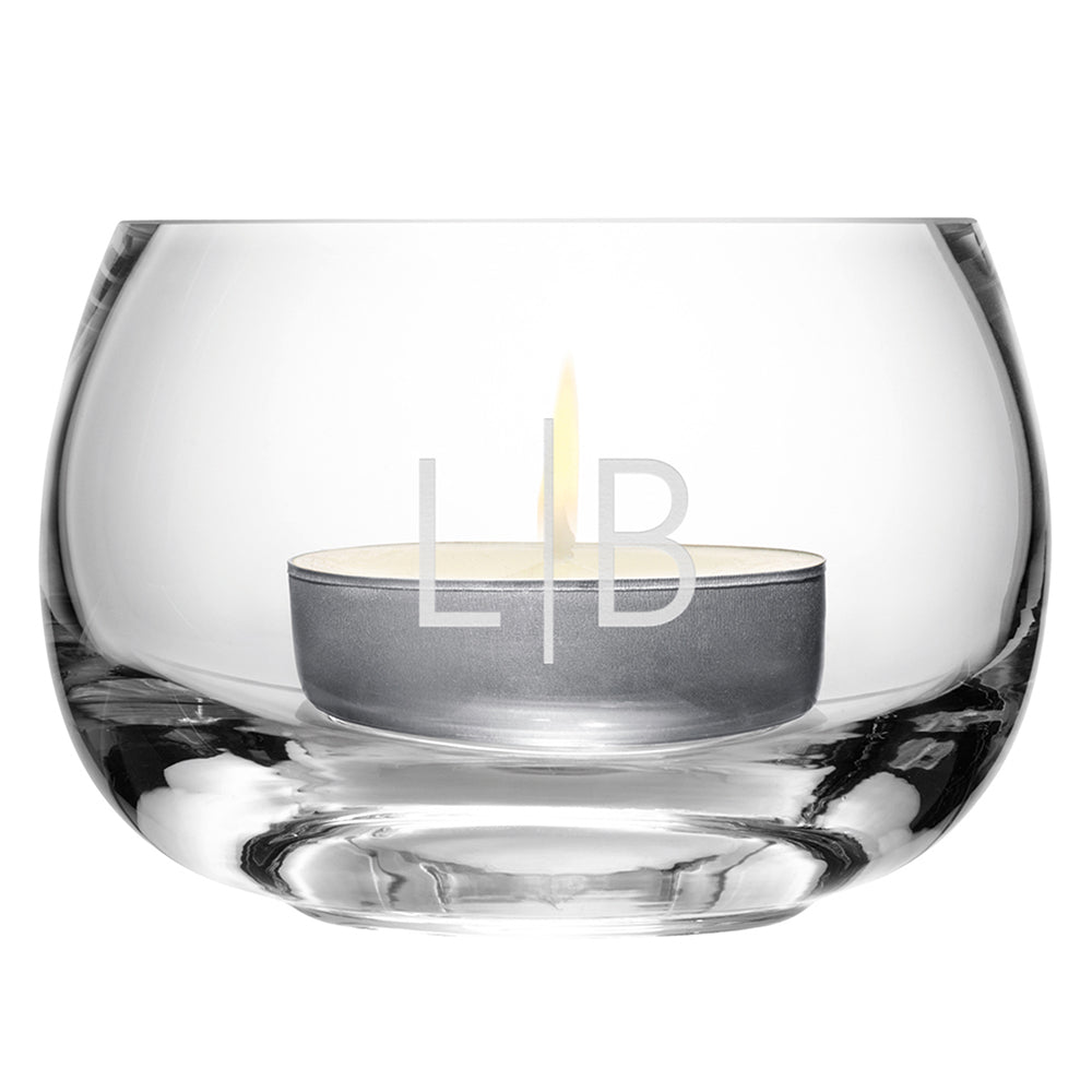 LSA Monogrammed Tealight Holder - treat-republic