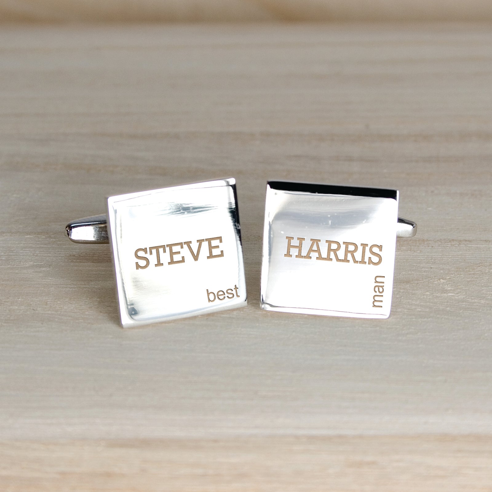 Modern Style Wedding Cufflinks - treat-republic