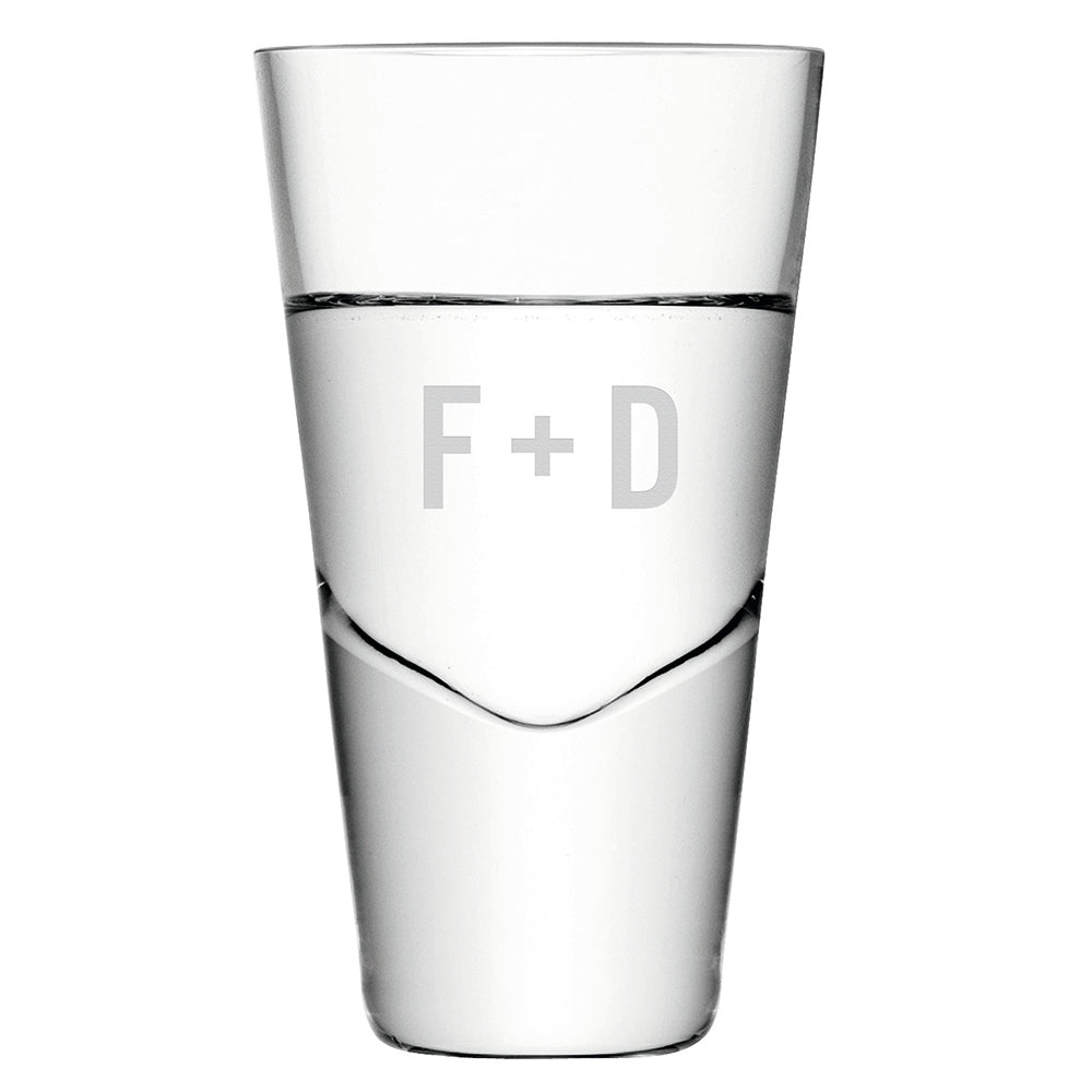 Monogrammed LSA Vodka Shot Glass - treat-republic