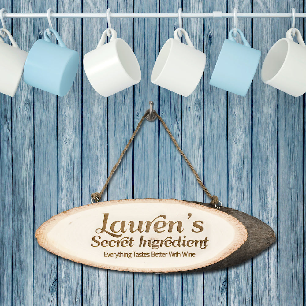 My Secret Ingredient Wooden Sign - treat-republic