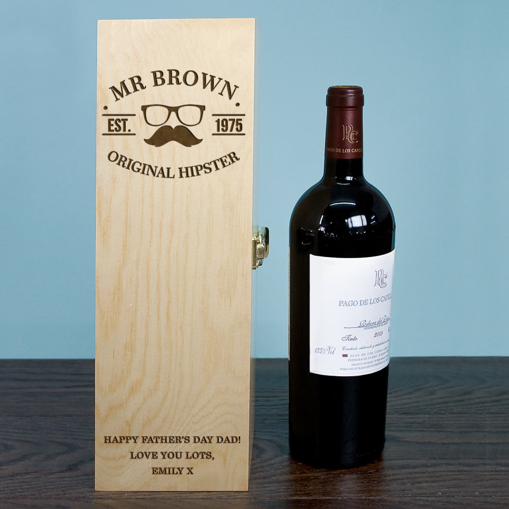 Original Hipster's Wine Box - treat-republic