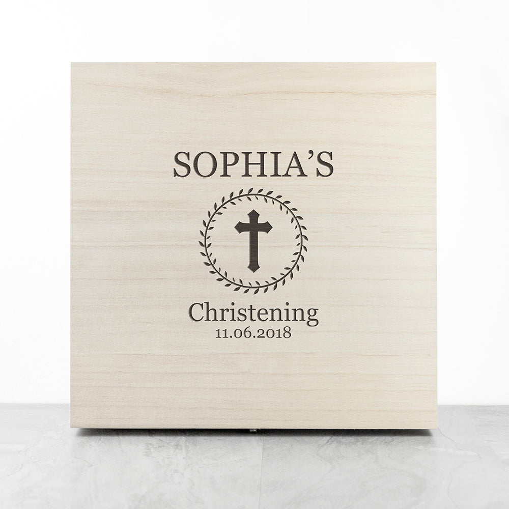 Christening Memory Box - treat-republic