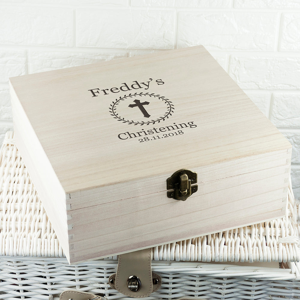 Christening Memory Box - treat-republic