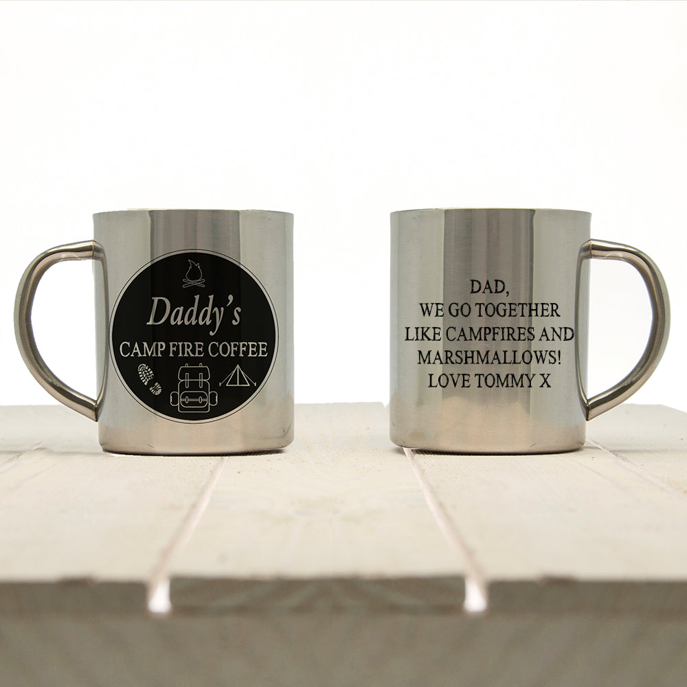 Daddy's Campfire Coffee Outdoor Mug - treat-republic