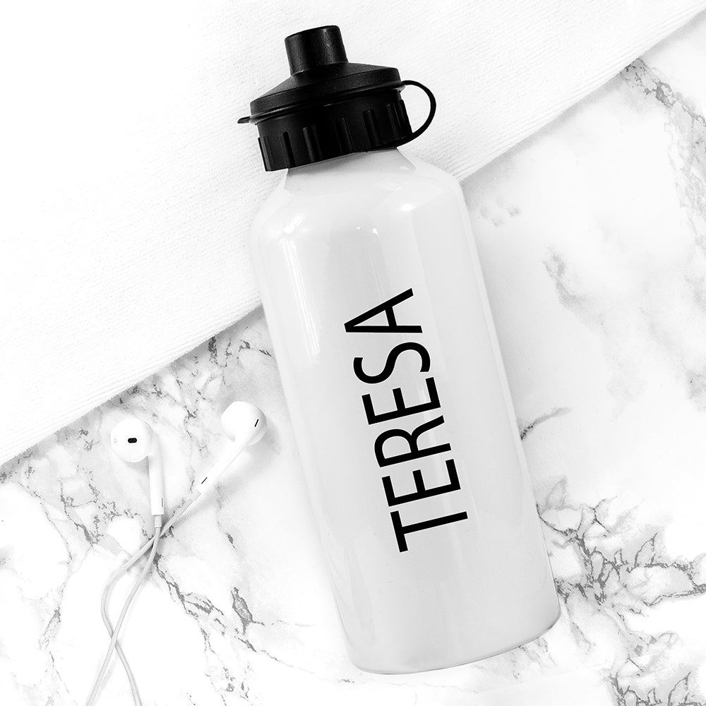 Exercise!? I Thought You Said Extra Fries Personalised Water Bottle - treat-republic