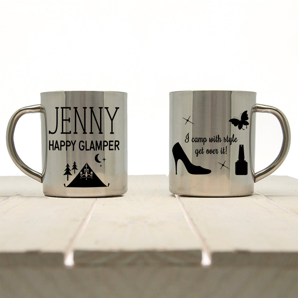 Happy Glamper Outdoor Mug - treat-republic