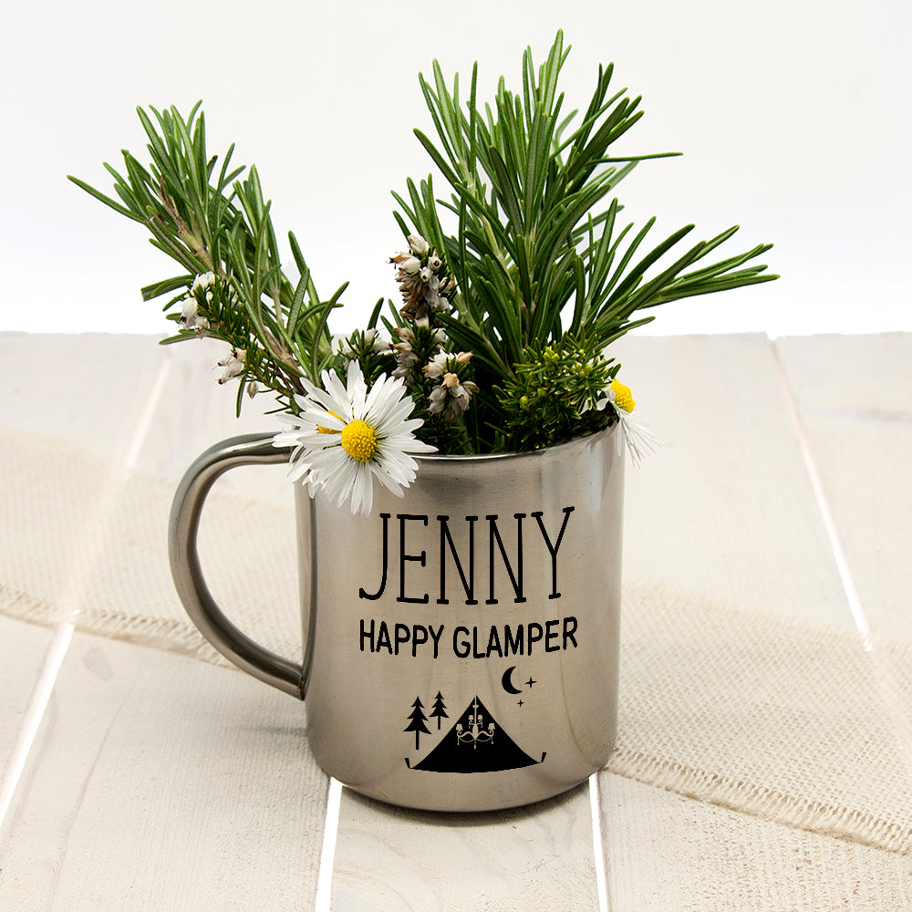 Happy Glamper Outdoor Mug - treat-republic