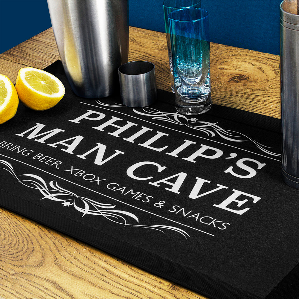 Gentlemen's Man Cave Bar Mat - treat-republic