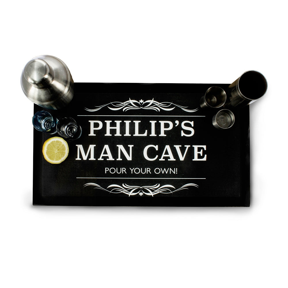 Gentlemen's Man Cave Bar Mat - treat-republic