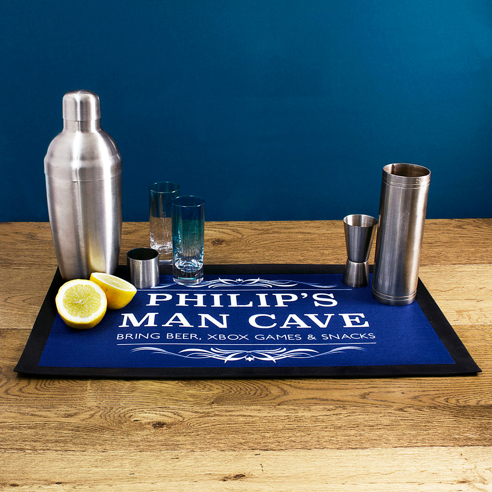 Gentlemen's Man Cave Bar Mat - treat-republic