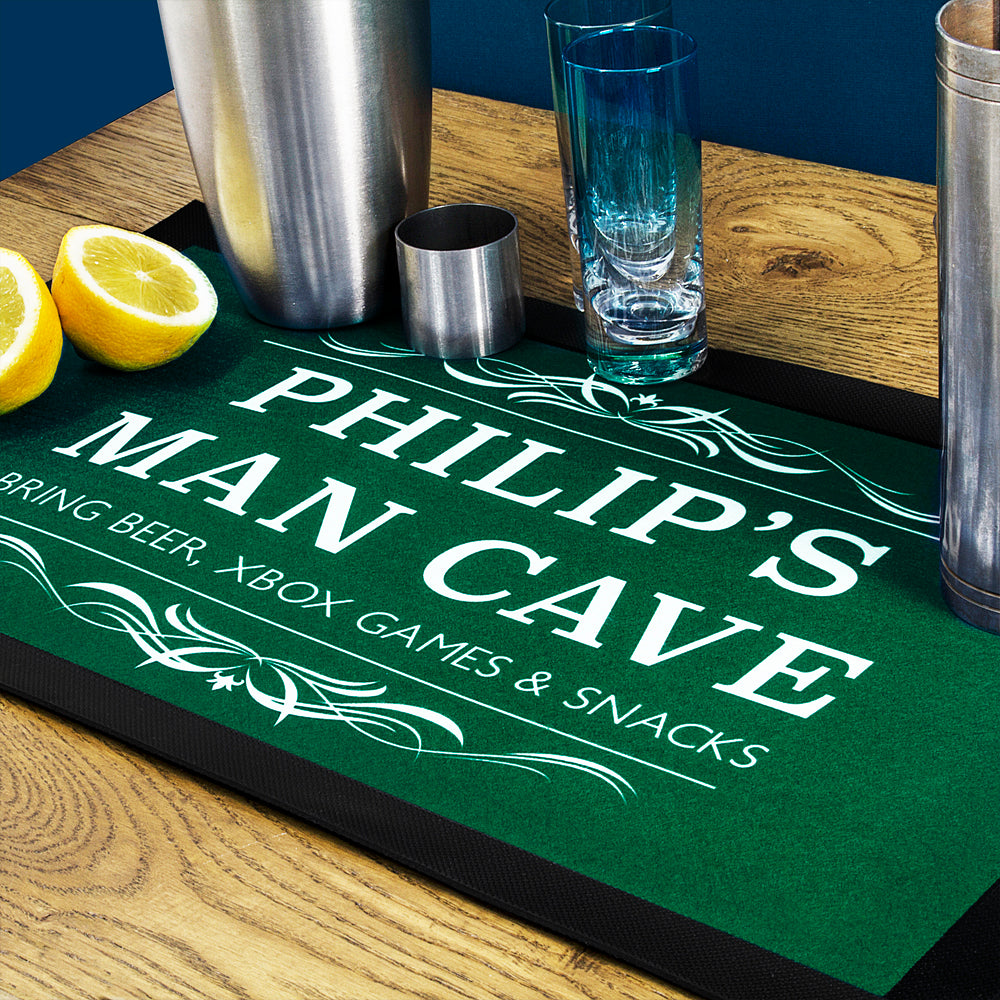 Gentlemen's Man Cave Bar Mat - treat-republic