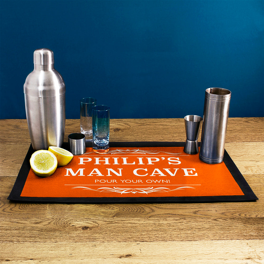 Gentlemen's Man Cave Bar Mat - treat-republic