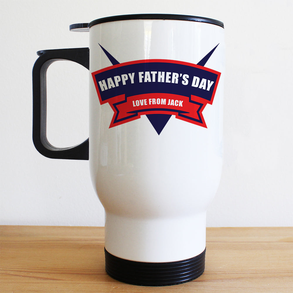 Dad's Superhero Fuel Travel Mug - treat-republic