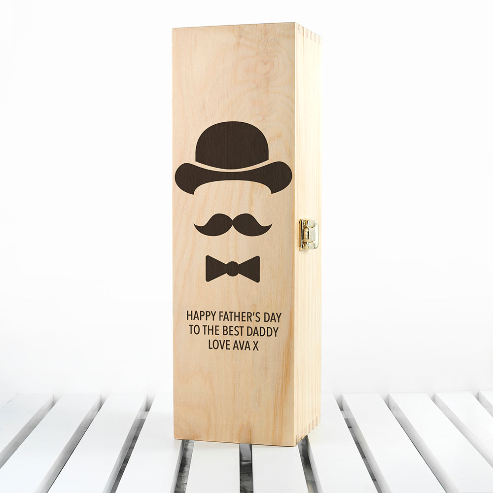 Gentleman Dad's Wine Box - treat-republic