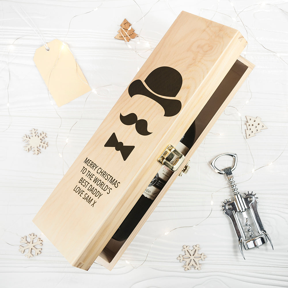 Gentleman Dad's Wine Box - treat-republic