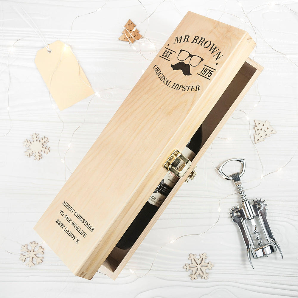 Original Hipster's Wine Box - treat-republic