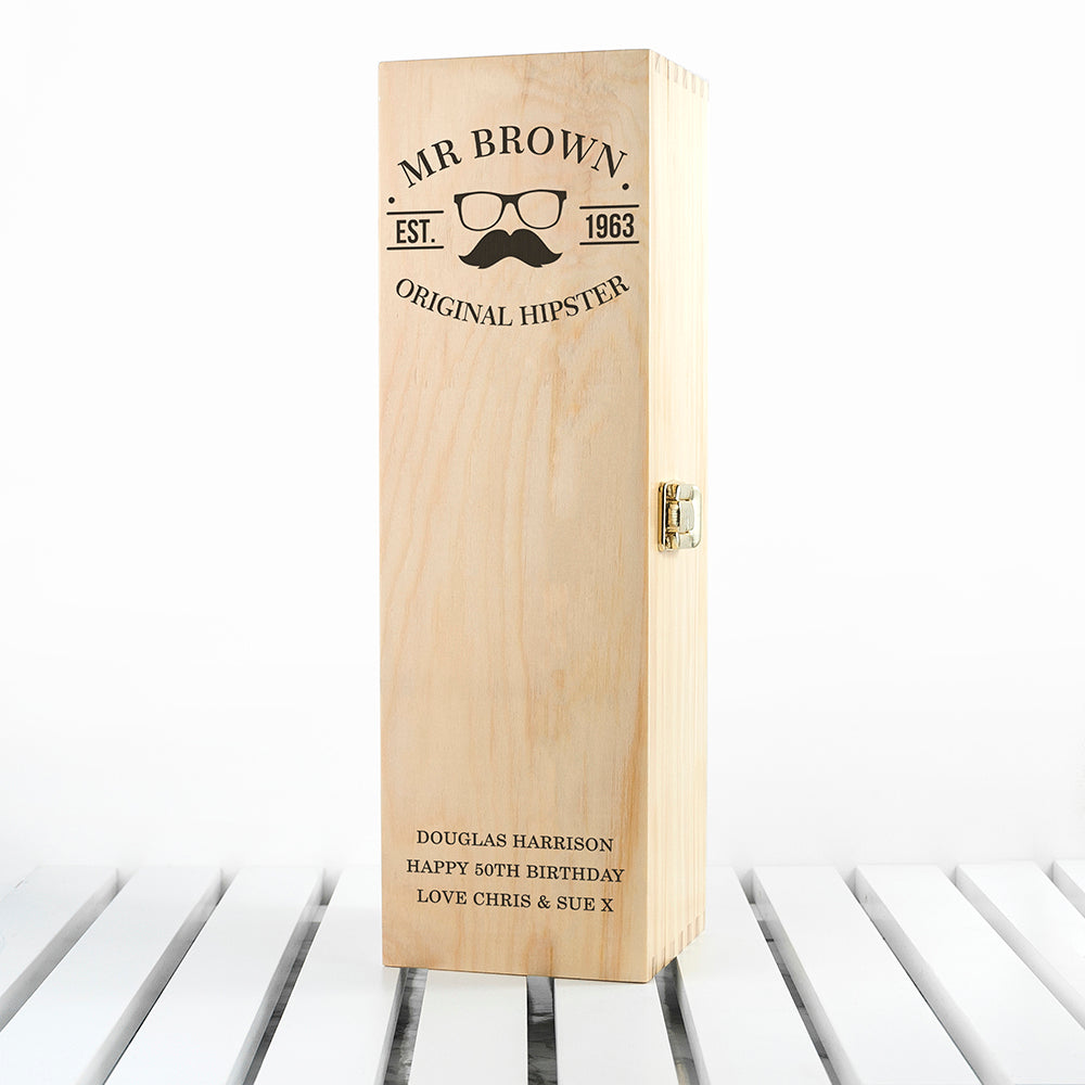 Original Hipster's Wine Box - treat-republic