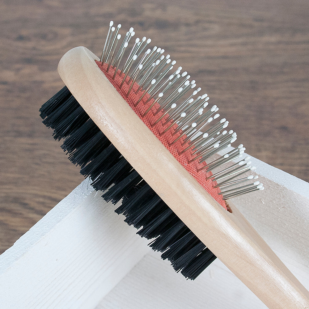 Personalised Wooden Dog Brush - treat-republic