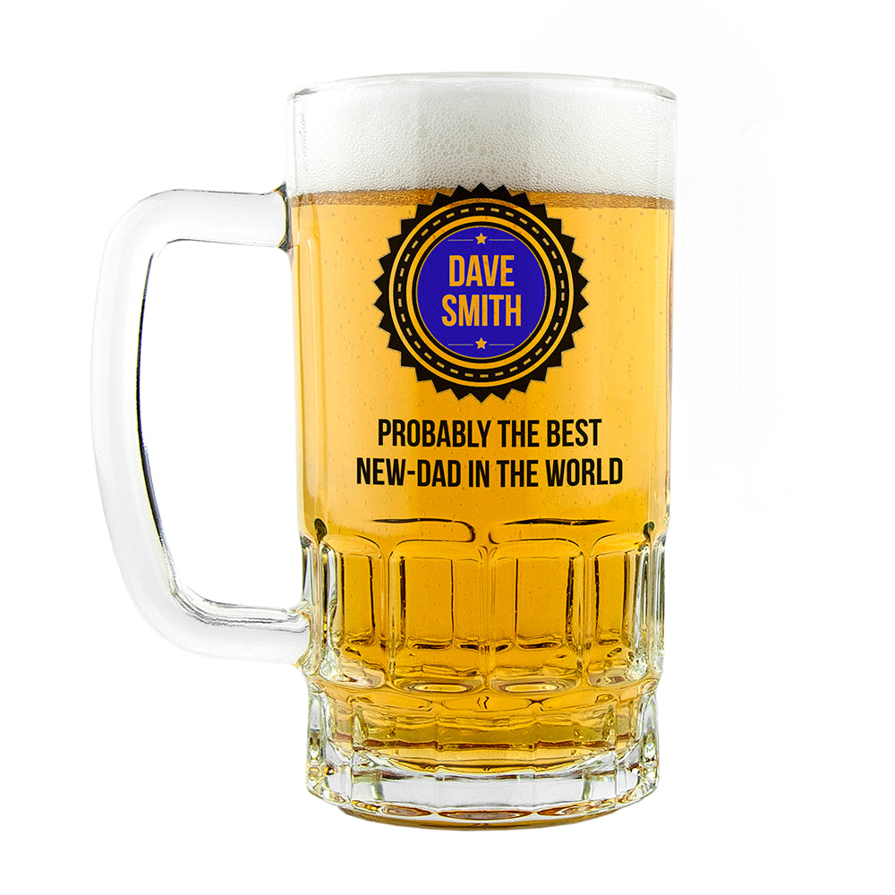 Probably The Best new Dad In The World Tankard - treat-republic