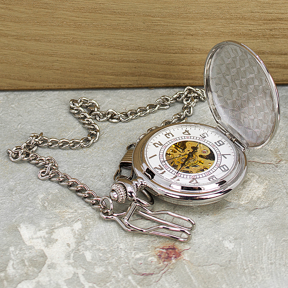 Personalised Heritage Pocket Watch - treat-republic
