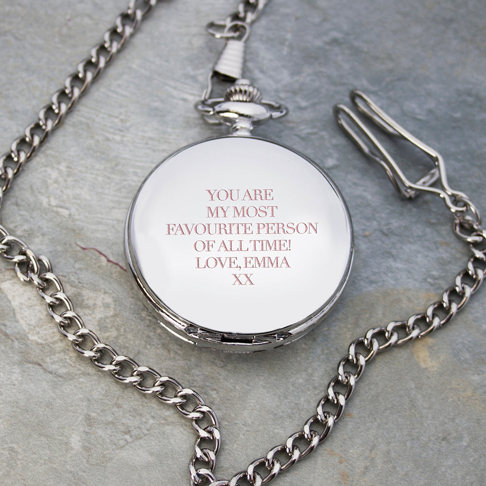 Personalised Heritage Pocket Watch - treat-republic