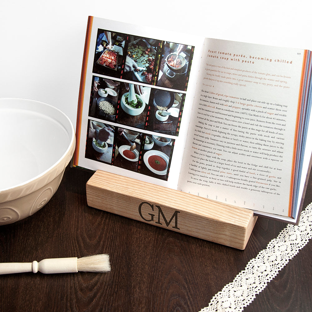 Personalised Double Kitchen Recipe Book or Tablet Holder - treat-republic