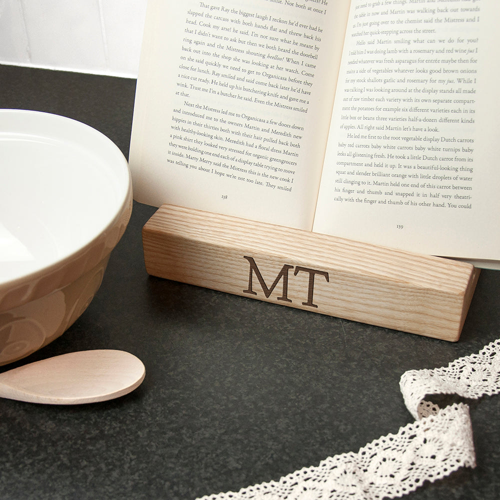 Personalised Single Kitchen Recipe Book or Tablet Holder - treat-republic